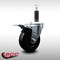 Service Caster 4'' SS Soft Rubber Swivel 1'' Expanding Stem Caster Total Lock Brake SCC-SSEXTTL20S414-SRS-1 - alternate 3